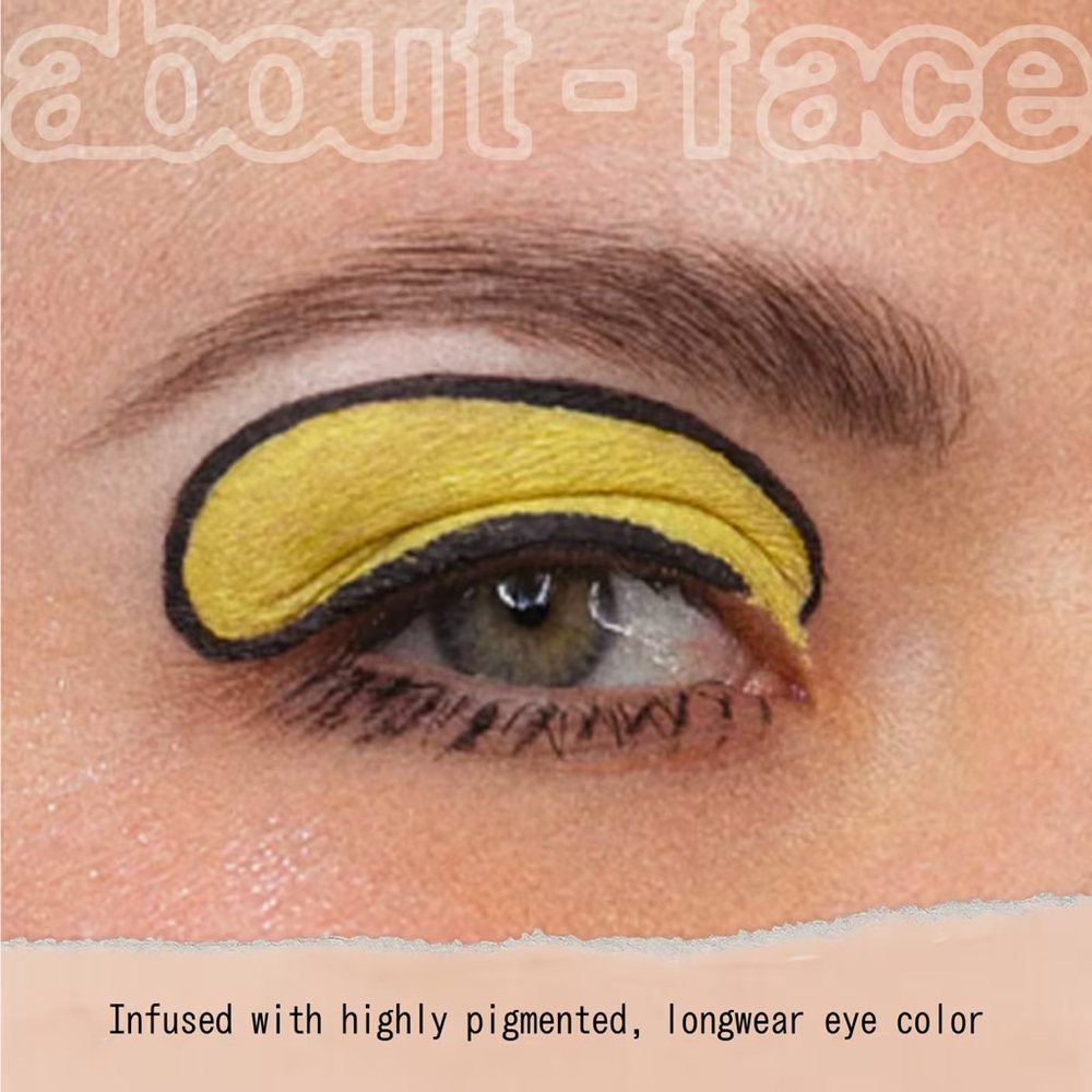 About Face $17msrp Incoming Matte Fluid Eye Paint